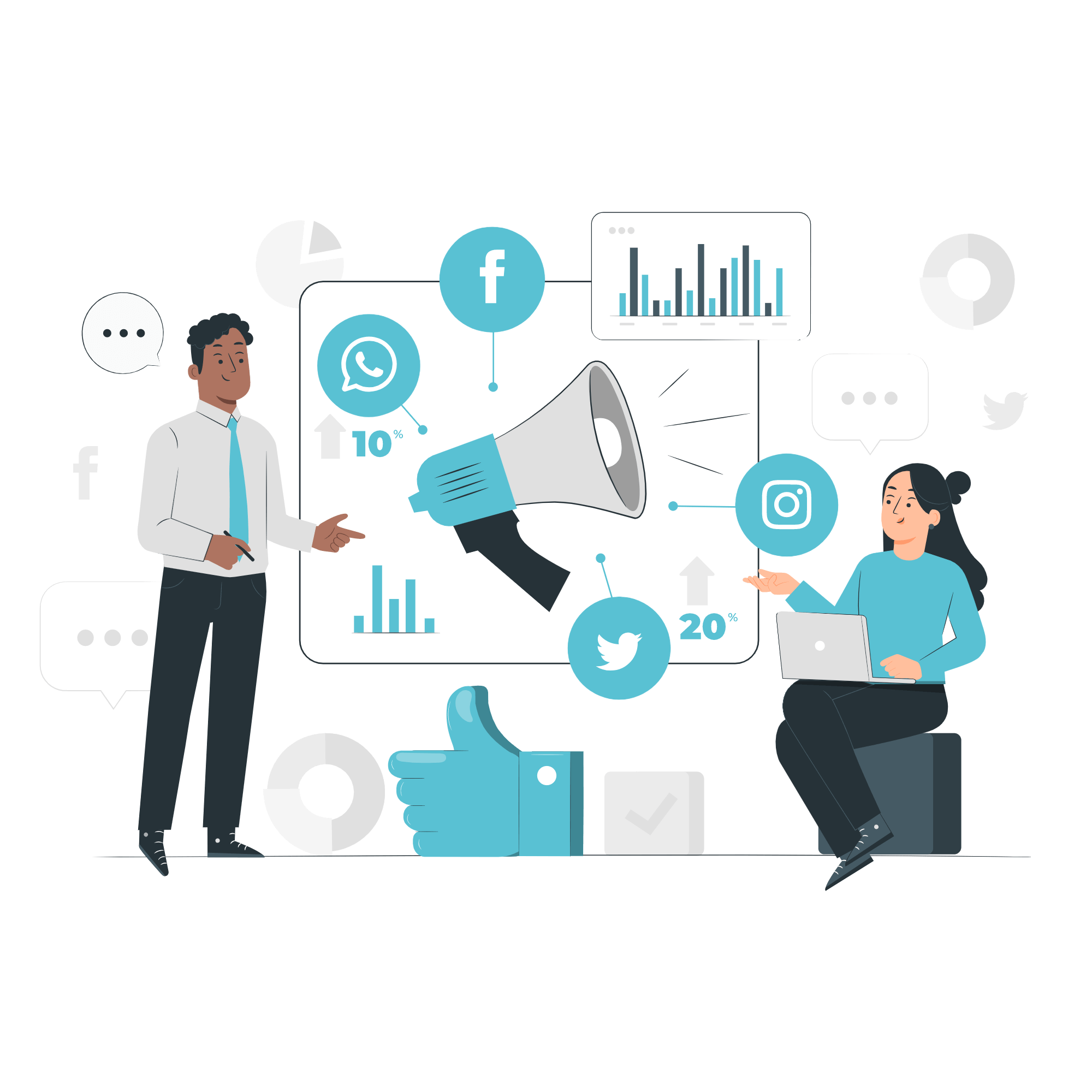 get social media marketing services from directb
